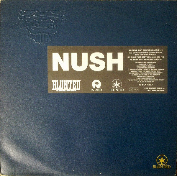 Nush : Move That Body (12", Promo)