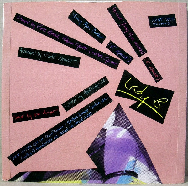 Lady B (2) : Attractive Young Man Wanted (12")