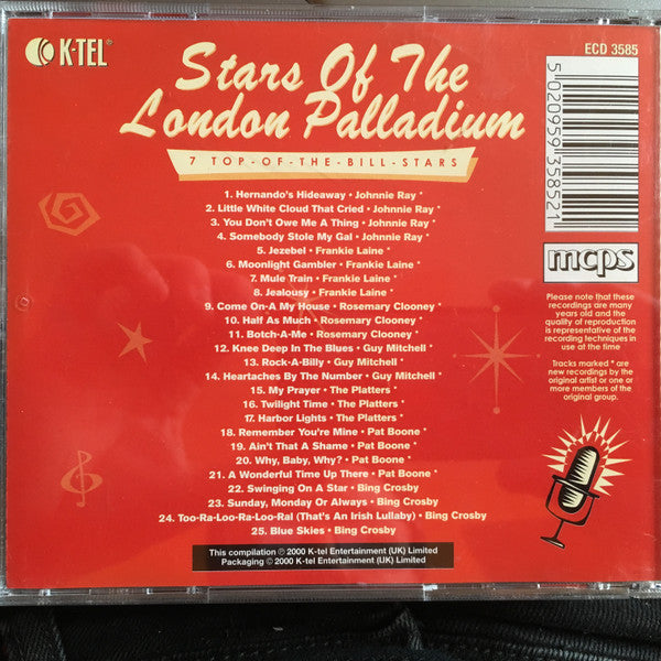 Various : Stars Of The London Palladium (CD, Comp)