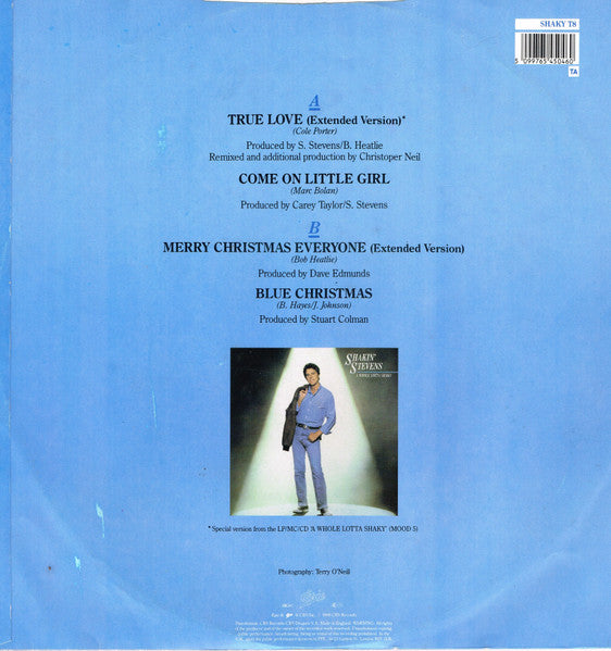 Shakin' Stevens : True Love (Extended Version) (12", Single)