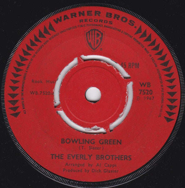 Everly Brothers : Bowling Green (7", Single)