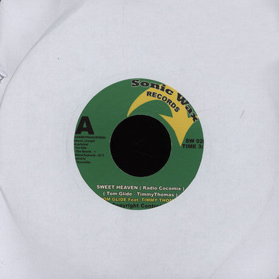 Tom Glide Feat. Timmy Thomas : Sweet Heaven (7", Ltd)