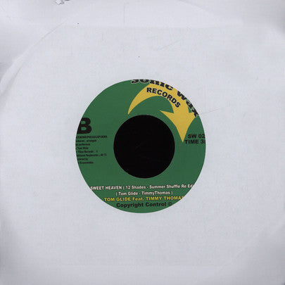 Tom Glide Feat. Timmy Thomas : Sweet Heaven (7", Ltd)