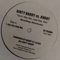 Dirty Harry (10) vs. Avant (2) : Don't Say No, Just Say Yes (Bootleg Remixes) (12", Promo)