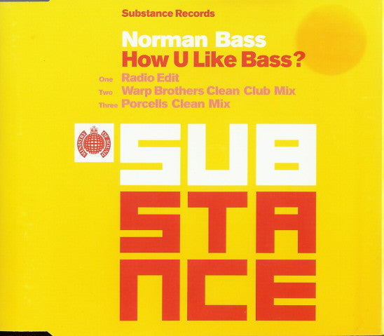 Norman Bass : How U Like Bass? (CD, Single)