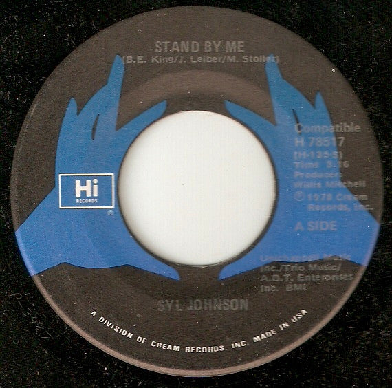Syl Johnson : Stand By Me / Main Squeeze (7")