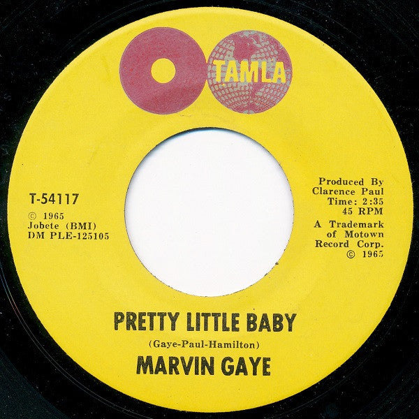Marvin Gaye : Pretty Little Baby (7", Single, Ame)