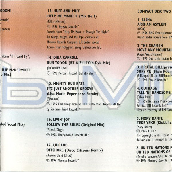 Various : Club Mix 97 (2xCD, Mixed)