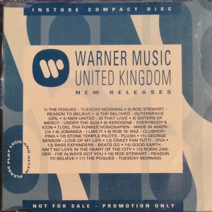Various : Warner Music United Kingdom New Releases (CD, Comp, Promo)