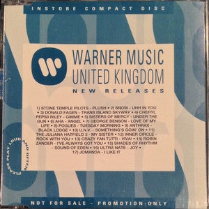 Various : Warner Music United Kingdom New Releases (CD, Comp, Promo)