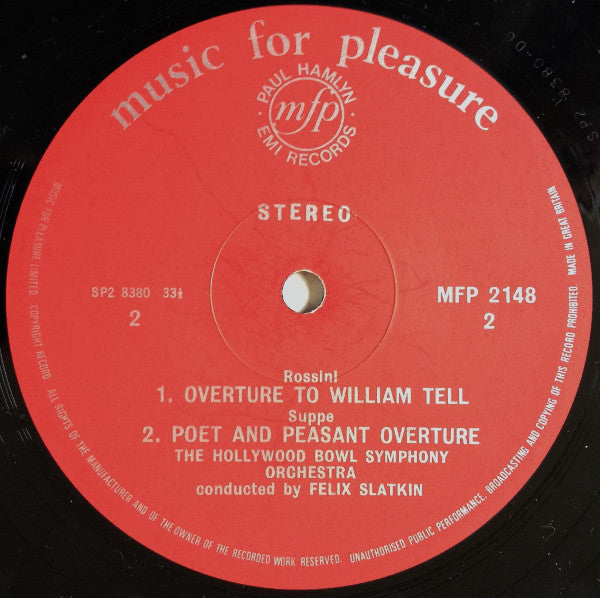 Felix Slatkin Conducts The Hollywood Bowl Symphony Orchestra : 1812 Overture (LP, Album)