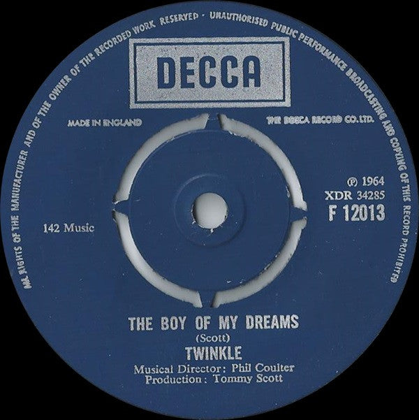Twinkle (3) : Terry (7", Single, RP, Box)