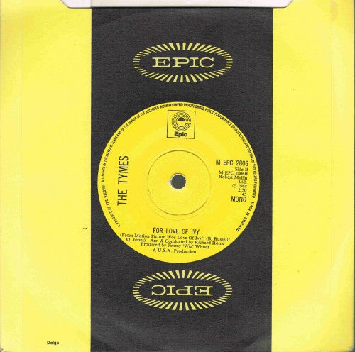 The Tymes : People  (7", Mono, RE)