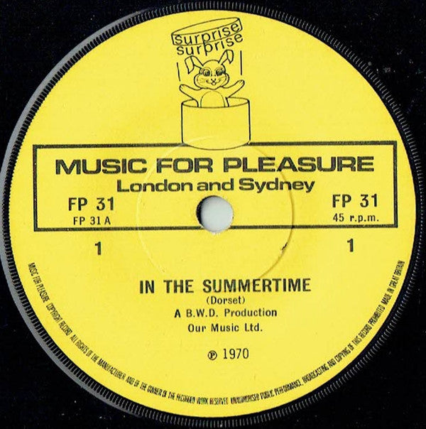 Unknown Artist : Grandad / In The Summertime (7", Single)
