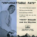 Fats Waller & His Rhythm : Unforgettable Fats (7", EP)