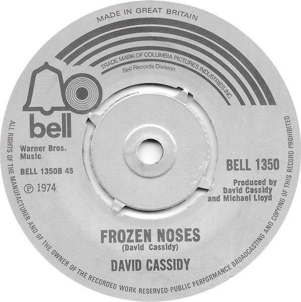 David Cassidy : If I Didn't Care (7", Pus)