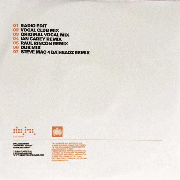 Lee-Cabrera Feat. Mim Grey : I Watch You (CDr, Single, Promo)
