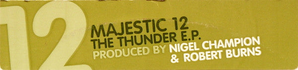 Majestic 12 : The Thunder EP (2x12", EP)