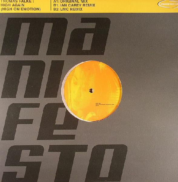 Thomas Falke : High Again (High On Emotion) (12")