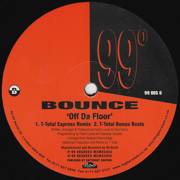 Bounce : Off Da Floor (12")