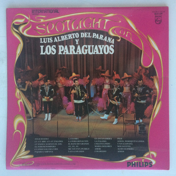 Luis Alberto del Parana y Los Paraguayos : Spotlight On (2xLP, Album)