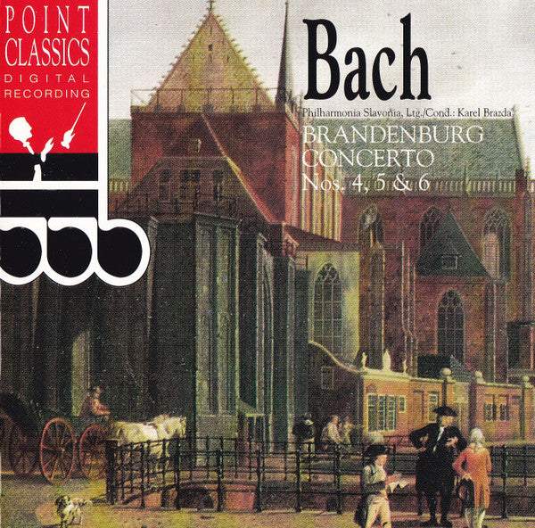 Johann Sebastian Bach : Brandenburg Concerto Nos. 4, 5 & 6 (CD, Album)