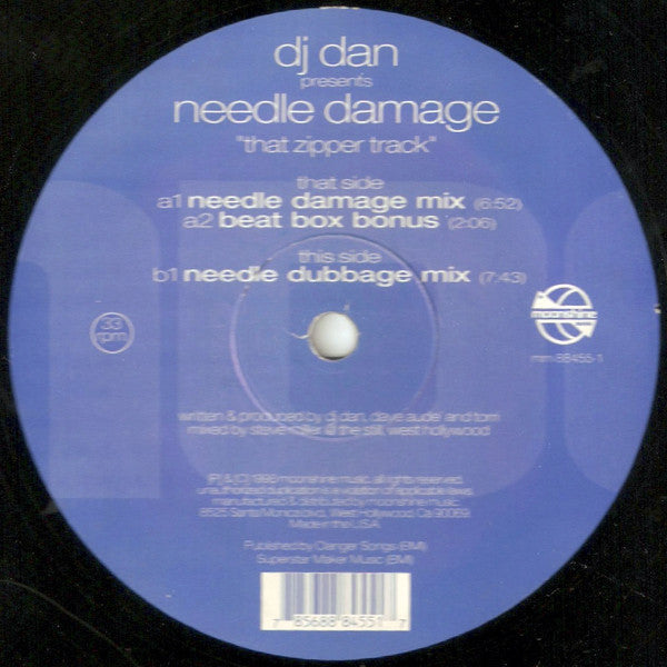 DJ Dan Presents Needle Damage : That Zipper Track (12")