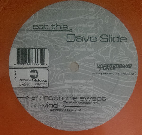 Dave Slide : Eat This EP (12", EP, Ora)