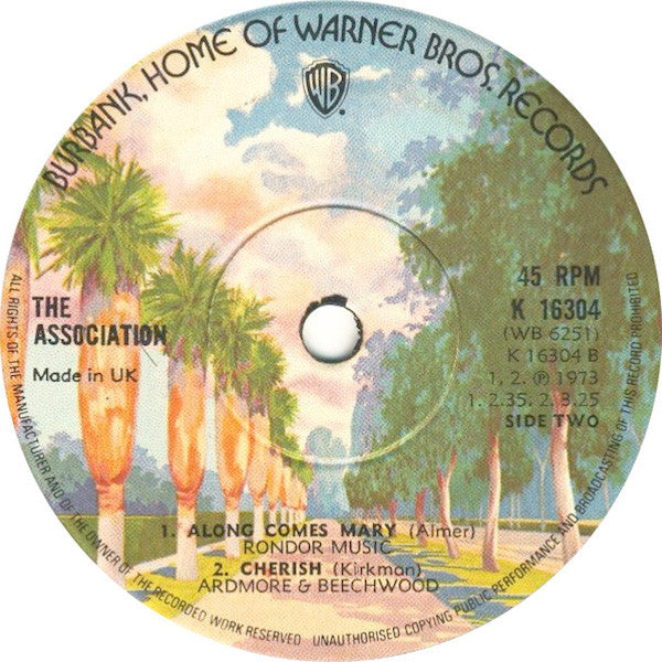 The Association (2) : Windy (7", Single)