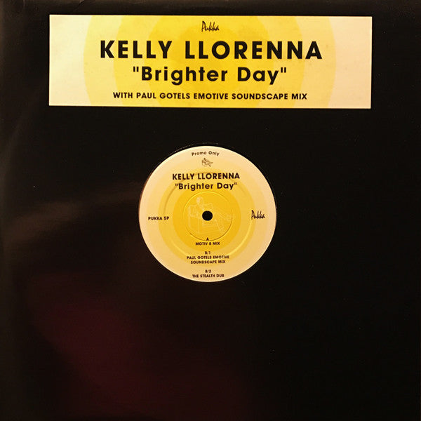 Kelly Llorenna : Brighter Day (12", Promo)