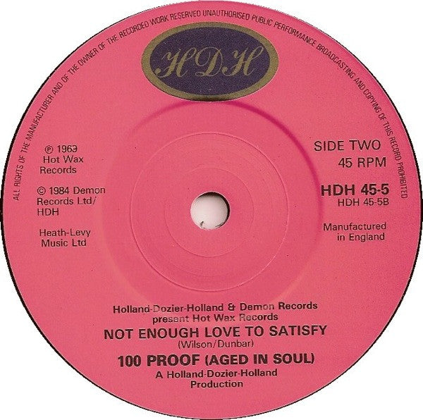 100 Proof Aged In Soul : Somebody's Been Sleeping  (7", Single)