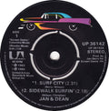 Jan & Dean / The Fantastic Baggys : Surf City / Sidewalk Surfin' / Summer Means Fun (7")
