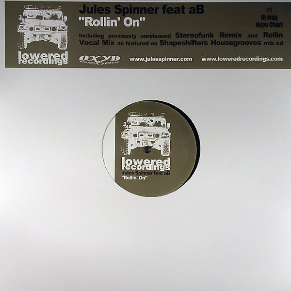 Jules Spinner : Rollin' On (12")