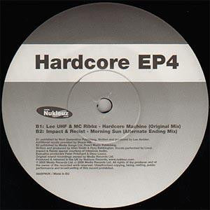 Impact & Resist / Lee UHF & MC Ribbz : Hardcore EP4 (12", EP)