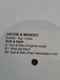 Jacob & Mendez : Sun & Rain (12", W/Lbl)