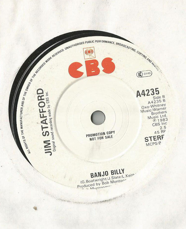 Jim Stafford : Little Bits And Pieces (7", Promo)
