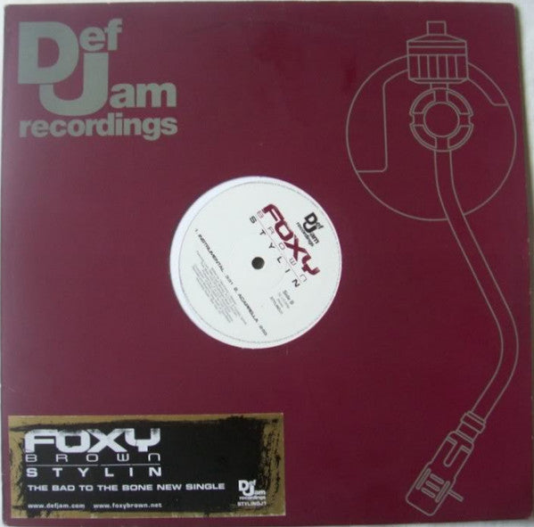 Foxy Brown : Stylin (12", Promo)