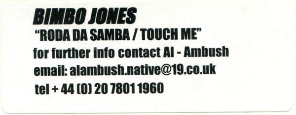 Bimbo Jones : Miami Sampler 2002 (12", W/Lbl)