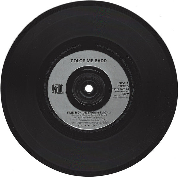 Color Me Badd : Time And Chance (7", Single)