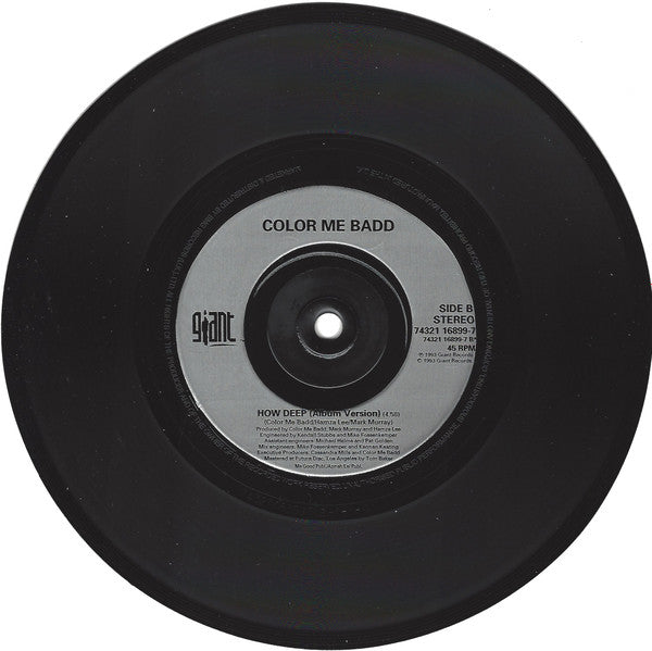 Color Me Badd : Time And Chance (7", Single)