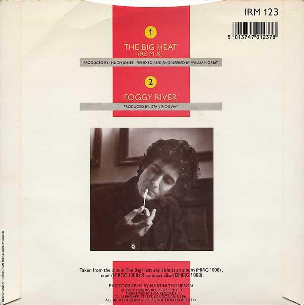 Stan Ridgway : The Big Heat (7", Single)