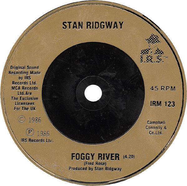 Stan Ridgway : The Big Heat (7", Single)