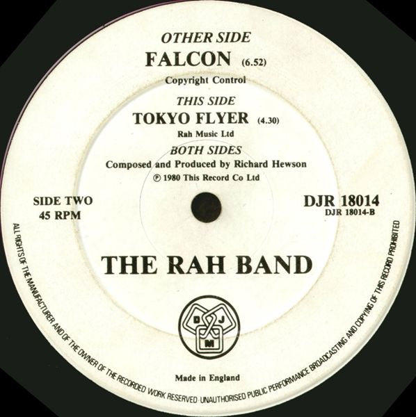 RAH Band : Falcon / Tokyo Flyer (12")
