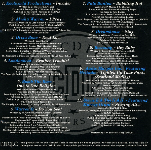 Various : The CD Pool - Volume 6 (CD, Comp, Promo)