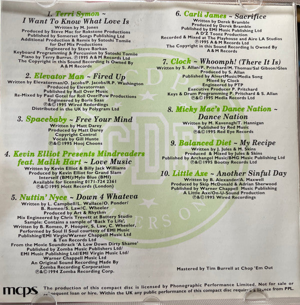 Various : The CD Pool - Volume 9 (CD, Comp, Promo)
