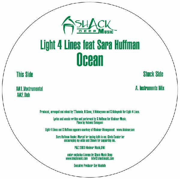 Light 4 Lines Feat Sara Huffman : Ocean (12")