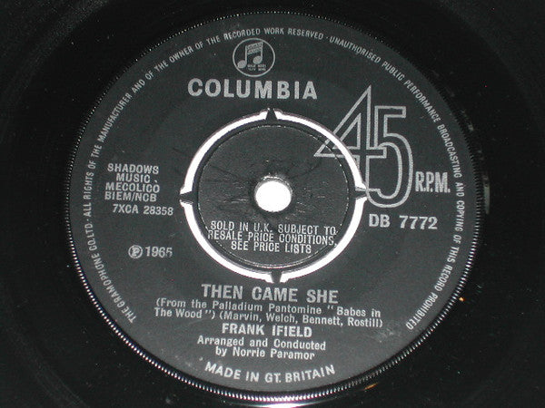 Frank Ifield : I Guess (7", Single)