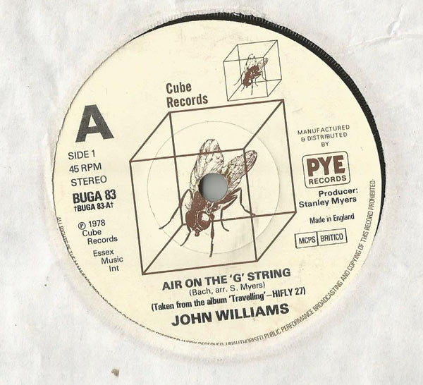 John Williams (7) : Air On The 'G' String (7", Single)