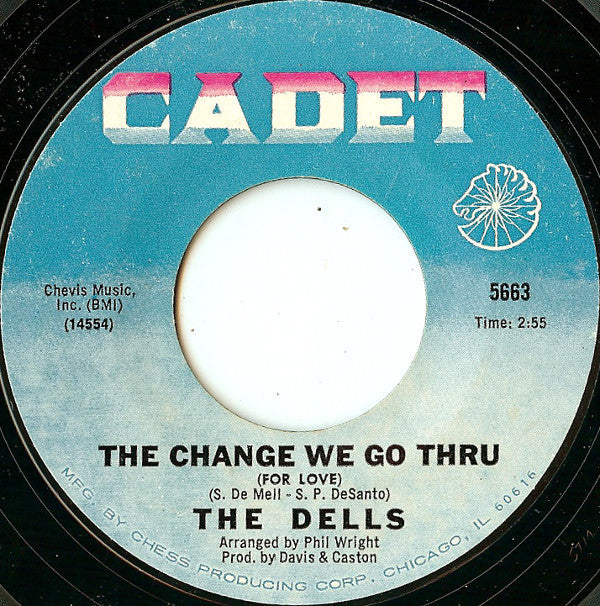 The Dells : Oh What A Day (7")