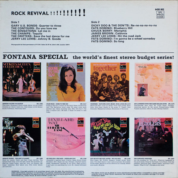 Various : Rock Revival (LP, Comp)